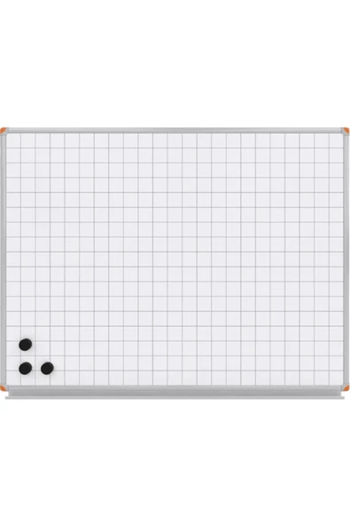 Panda 120X200 CM KARELİ MIKNATIS MANYETİK YÜZEY DUVARA MONTE BEYAZ-PAN594B ürün görseli 1
