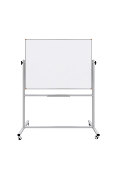 Panda 90x120 Beyaz Çift Taraflı Tekerlekli Yazı Tahtası pan301 ürün görseli 1