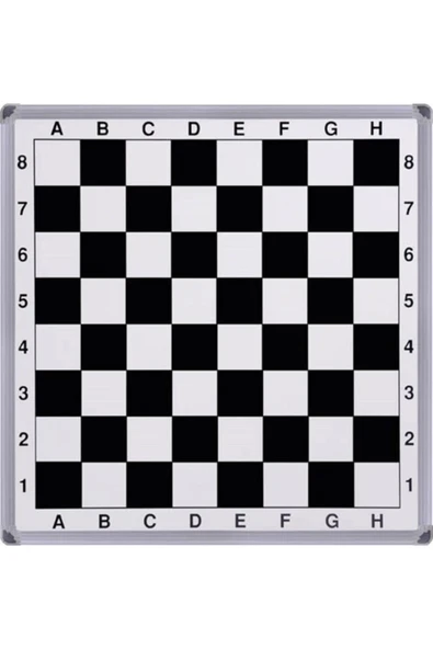 Panda 70x90cm Duvara Monte Manyetik Satranç Tahtası + Mıknatıslı Satranç Taşları ürün görseli 1