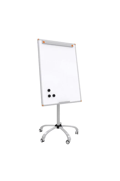 Panda 70X100 MIKNATIS MANYETİK YÜZEY 5 TEKERLEKLİ YILDIZ AYAKLI YAZI TAHTASI-PAN580 ürün görseli 1