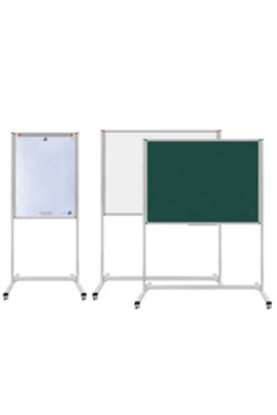 Panda Tekerlekli Sabit Ayaklı Yazı Tahtası 90x120cm ürün görseli 1