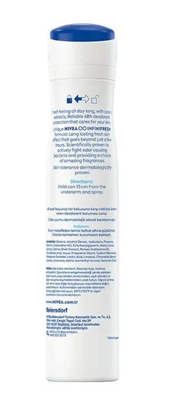 Nivea Fresh Natural Kadın Deodorant 200 Ml - Resim 2