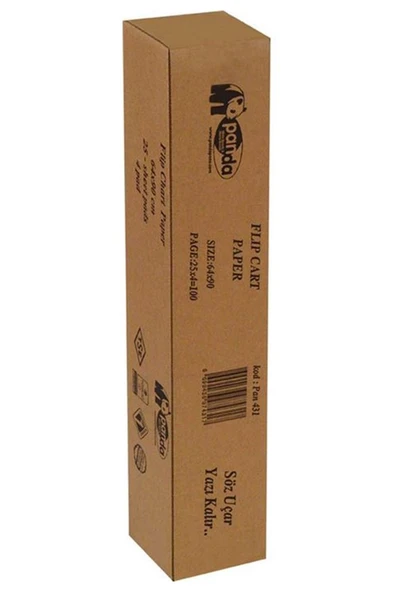 Panda Marka: 64x90 Flipchart Kağıdı Rulo Çizgisiz 100 Lü P-431 Kategori: Fotokopi Ve Baskı Kağıtları ürün görseli 1