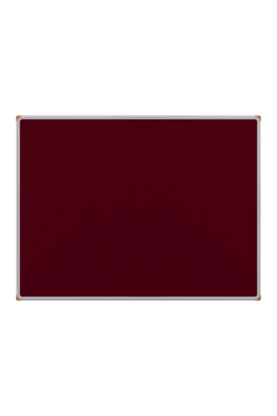 Panda 120X240 CM BORDO KUMAŞ KAPLI ALÜMİNYUM ÇERÇEVE PANO-PAN968 ürün görseli 1