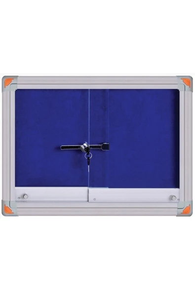 Panda 60X90 CM KİLİTLİ SÜRGÜLÜ ALÜMİNYUM CAMEKANLI İLAN DUYURU PANO-PAN450 ürün görseli 1