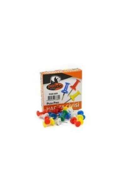 Panda Harita Çivisi 18 Li Pan689 (48 Paket) ürün görseli 1