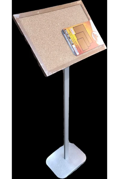OfisDS Alüminyum Ayaklı 30X45 Mantar Pano Menü Board ürün görseli 1