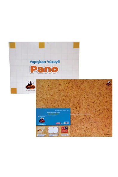 Panda 46X61 CM YAPIŞKANLI POSTİT PANO-PAN100 ürün görseli 1