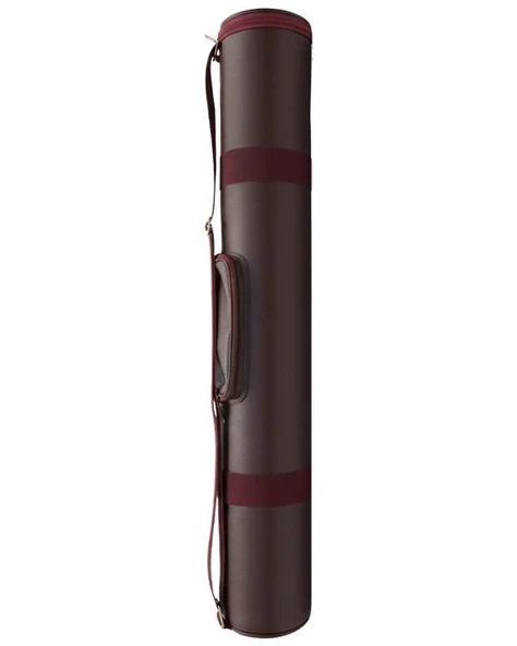 Yuga Suni Deri Proje Tüpü Cepli 10,5 cm Bordo ürün görseli 1