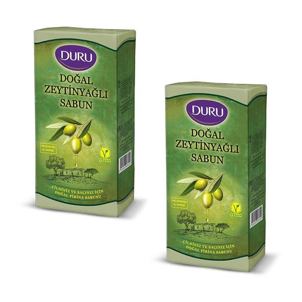 Duru Otantik Pirina Sabunu 800 gr Zeytinyağlı x 2 Adet ürün görseli 1