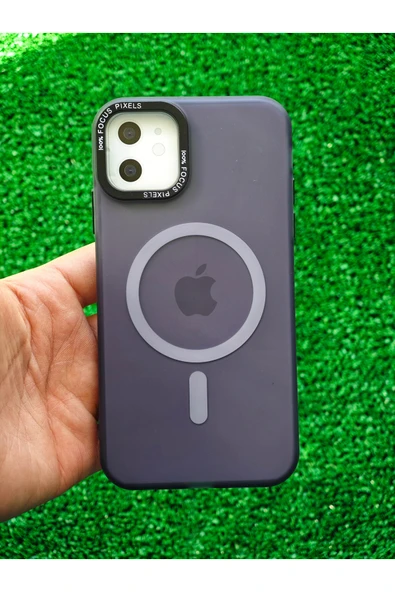 Tntech iphone 11 Kılıf Magsafe uyumlu Kamera çıkıntılı Darbe Emici Mat Lüx Kapak TB-11 ürün görseli 1