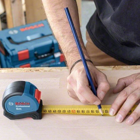 Bosch Profesyonel Şerit Metre 5m Tekli - 1600A02YB3 - Resim 3