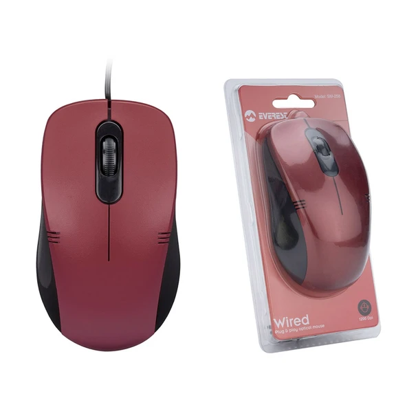 Everest Sm-258 Kablolu Mause Elk-03594 ürün görseli 1