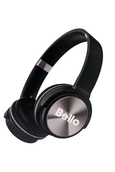 Tech&bello accessories Ls223 Siyah  5.3 Bluetooth Kulak Üstü Kafa Bantlı Kablosuz Kulaklık ürün görseli 1