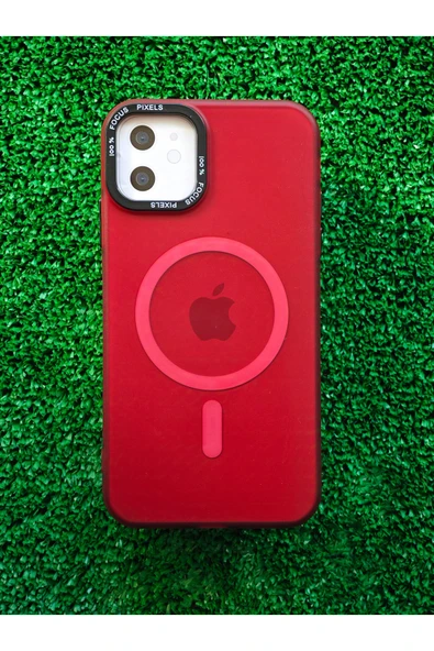 Tntech iphone 11 Kılıf Magsafe uyumlu Kamera çıkıntılı Darbe Emici Mat Lüx Kapak TB-11 ürün görseli 1