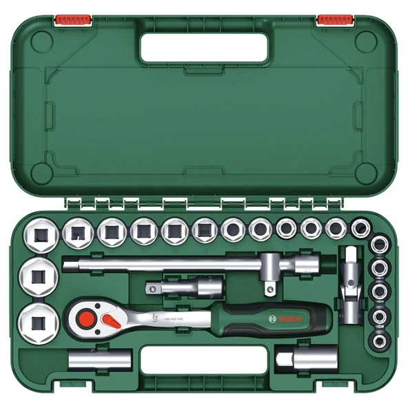 Bosch 1/2 25 Parça Cırcırlı Somun Sıkma Seti - 1600A02Z9F ürün görseli 1