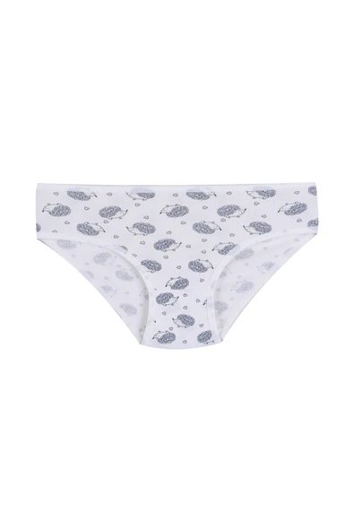Kız Çocuk 6'lı Desenli Slip - Resim 9