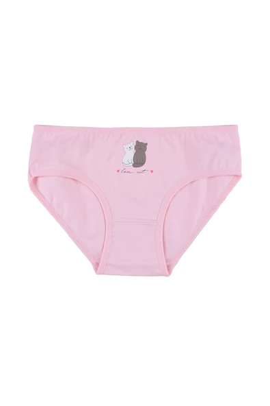 Kız Çocuk 6'lı Desenli Slip - Resim 6