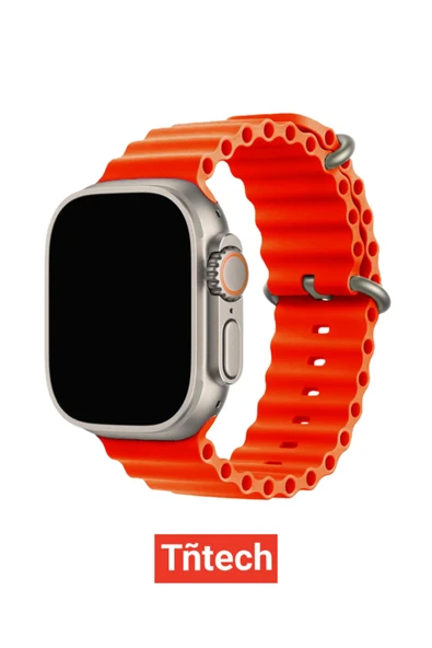 Tntech Apple Watch Uyumlu A+ Kalite Ocean Kordon - 38mm, 40mm, 41mm ürün görseli 1