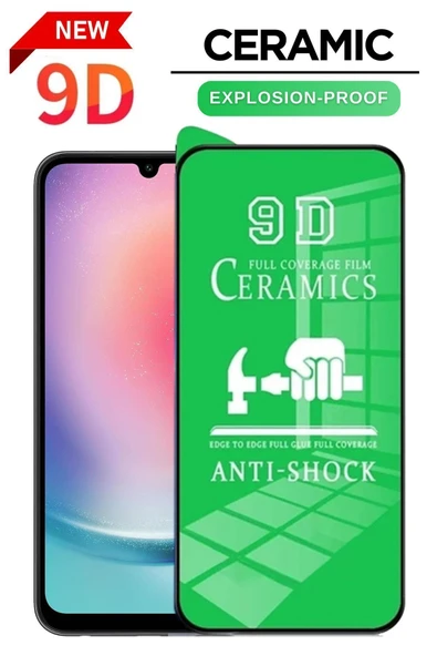 Tntech SAMSUNG A22 UYUMLU TAM KAPATAN ESNEK SERAMİK EKRAN KORUYUCU KIRILMAZ CAM ürün görseli 1