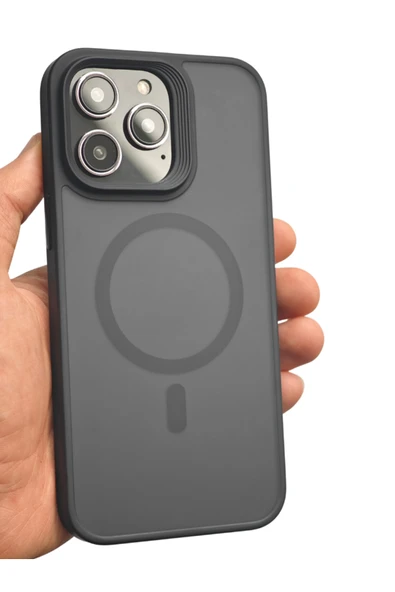 Tech&bello accessories iphone 14 Pro Max Kılıf Magsafe uyumlu Kamera çıkıntılı Mat Lüx Kapak ürün görseli 1