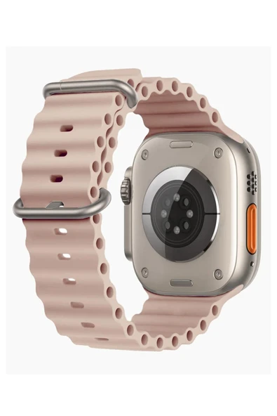 Tntech Apple Watch Uyumlu 1 2 3 4 5 6 7 8 9 Se 42 44 45 49mm Gs Dt Pro T500 Ultra A+ Kalite Ocean Kordon ürün görseli 1