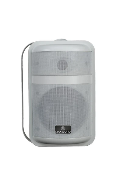Maxword MDS-104TW Yüksek Kaliteli 160W 4 İnç 16 ohm/100V İki Yollu Duvar Tipi Sütun Hoparlör ürün görseli 1