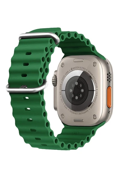 Tntech Apple Watch Uyumlu 1 2 3 4 5 6 7 8 9 Se 42 44 45 49mm Gs Dt Pro T500 Ultra A+ Kalite Ocean Kordon ürün görseli 1