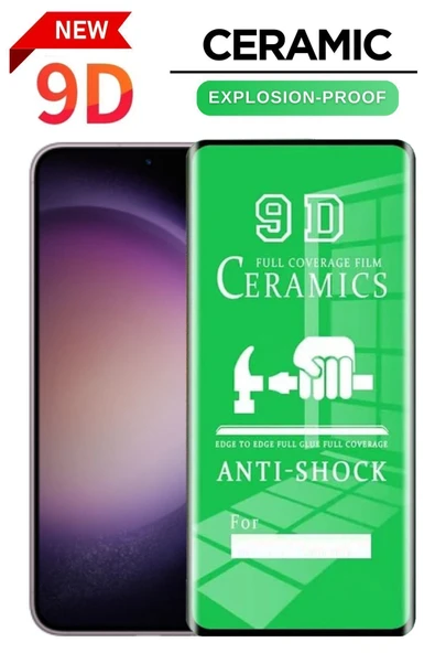 Tntech SAMSUNG S23 UYUMLU TAM KAPATAN ESNEK SERAMİK EKRAN KORUYUCU KIRILMAZ CAM ürün görseli 1