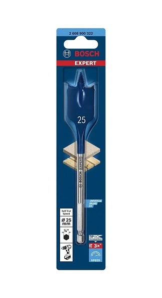 Bosch Expert Self Cut Speed Yaprak Delme Ucu 25 x 152 mm ürün görseli 1