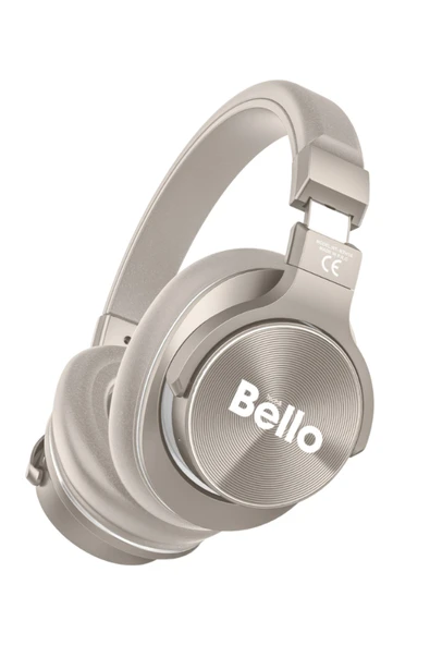 Tech&bello accessories Ls237 Krem Rengi Bluetooth Kulak Üstü Kafa Bantlı Kulaklık ürün görseli 1