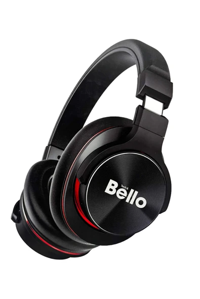 Tech&bello accessories Ls237 Siyah Bluetooth Kulak Üstü Kafa Bantlı Kulaklık ürün görseli 1
