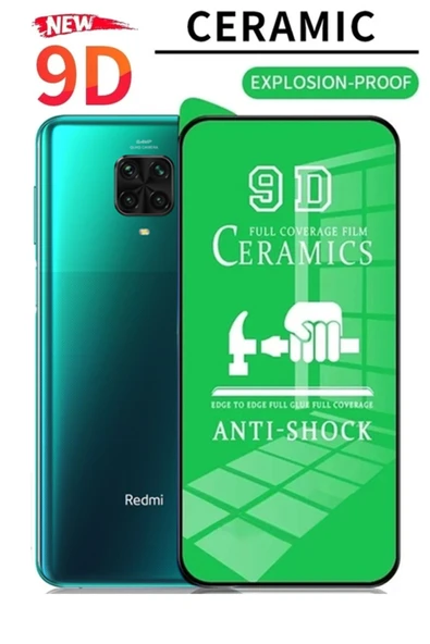 Tntech XİAOMİ REDMİ NOTE 9 PRO UYUMLU TAM KAPATAN ESNEK SERAMİK EKRAN KORUYUCU KIRILMAZ CAM ürün görseli 1