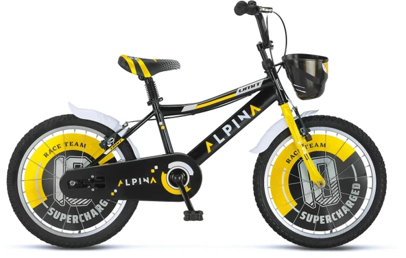 ÜMİT 2047 ALPINA-M-BMX-V-ERKEK ÇOCUK BİSİKLETİ V 20 JANT SİYAH SARI ürün görseli 1