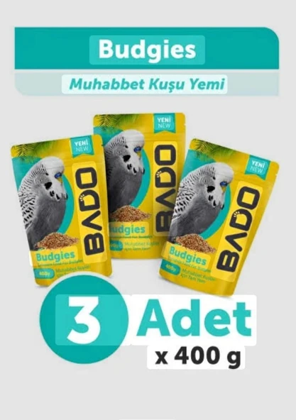 Bado Premium Vitaminli 400 gr Muhabbet Kuşu Yemi ürün görseli 1