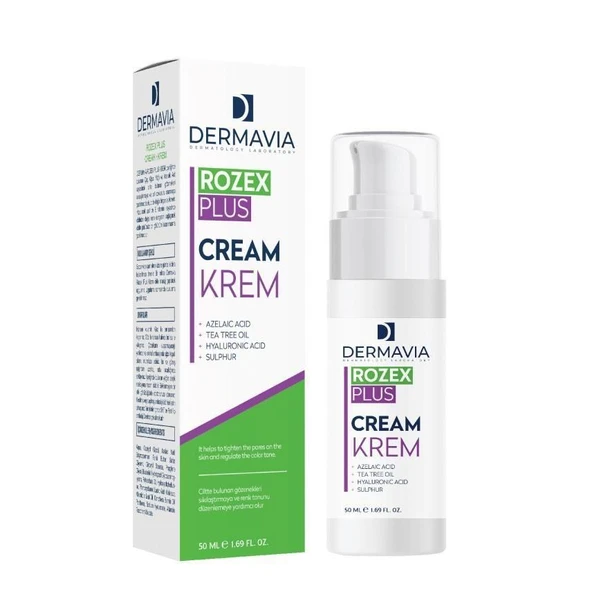 Dermavia Rozex Plus Krem 50 ML ürün görseli 1