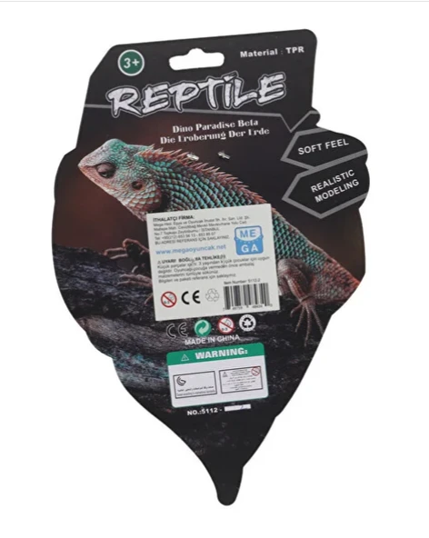 Strech Leopar Desenli Kertenkele - Resim 3