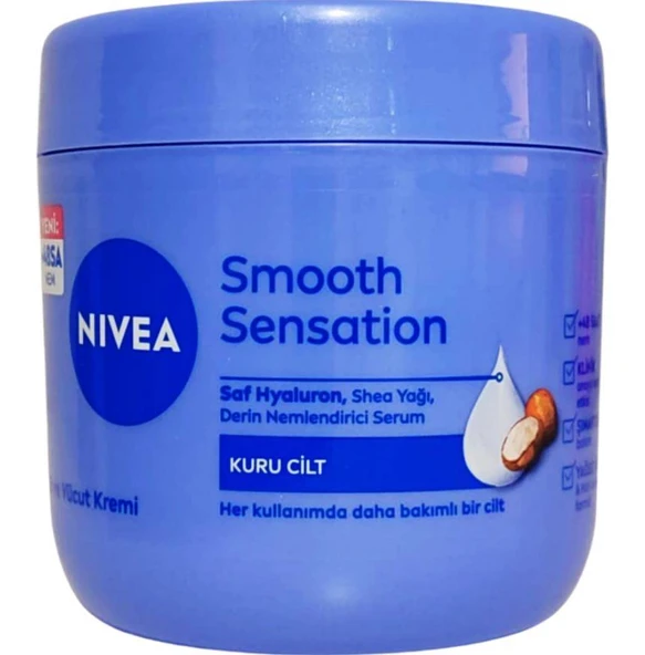 Nivea Smoot Sensation El ve Vücut Bakım Kremi 400 Ml ürün görseli 1