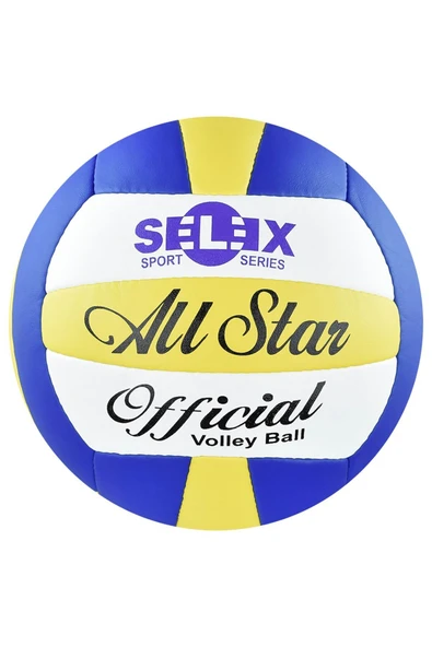 SELEX All Star Voleybol Topu (SARI-LACİVERT) ürün görseli 1