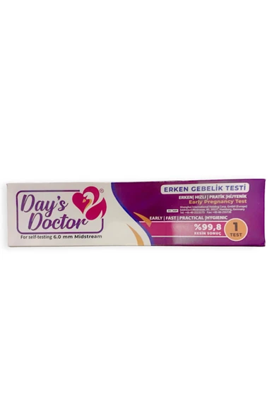 DAY''S DOCTOR Day's Doctor Erken Gebelik Testi X 5 Adet ürün görseli 1