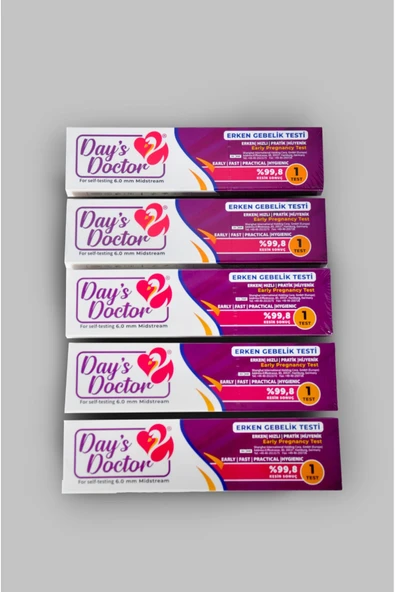 DAY''S DOCTOR Erken Hızlı Gebelik-hamilelik Testi Day's Doctor Pratik Hijyenik %99,8 360 Adet ürün görseli 1