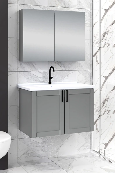 80 cm Riva Banyo Dolabı ürün görseli 1