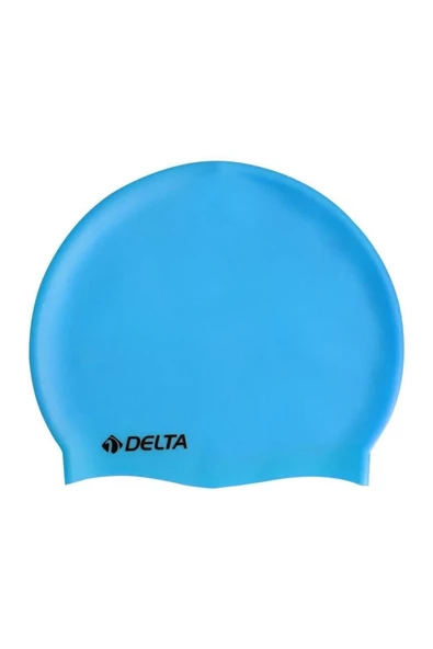 Delta Silikon Bone 10 Adet Yüzücü Havuz Deniz Bonesi (Düz Renk) ürün görseli 1