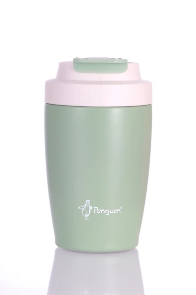 Termos Mug Sızdırmaz 400 ML - Çift Çidarlı Paslanmaz Çelik, Pipetli ve Doğrudan İçme Kapaklı