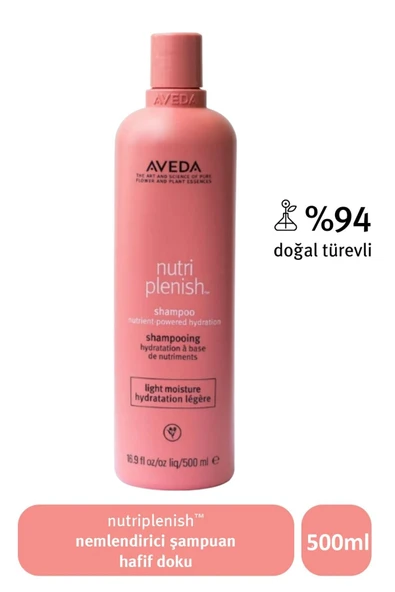 Aveda Nutriplenish Hafif Nemlendirici Şampuan 500ml ürün görseli 1