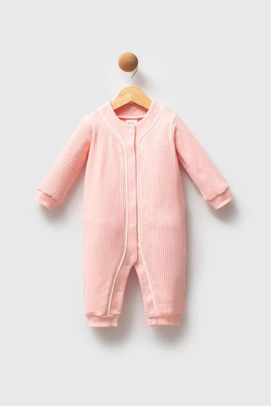 U.S. Polo Assn Kız Bebek Tulum Açık Pembe ürün görseli 1