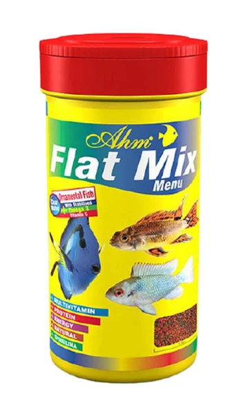 Ahm Flat Mix Menu Balık Yemi 250 ml ürün görseli 1