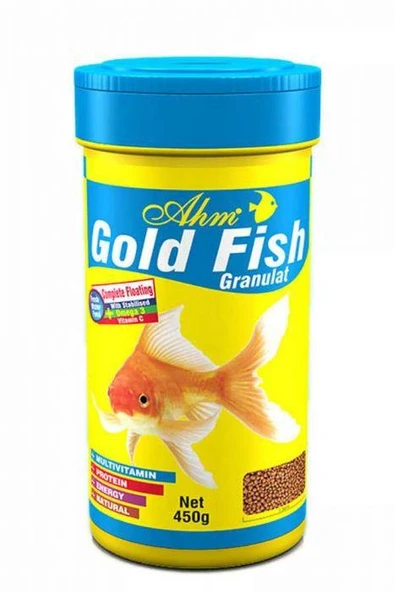 Ahm Gold Granulat Balık Yemi 1000 ml ürün görseli 1
