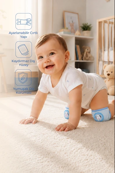 Babyjem Emekleme Dizliği Mavi ürün görseli 1