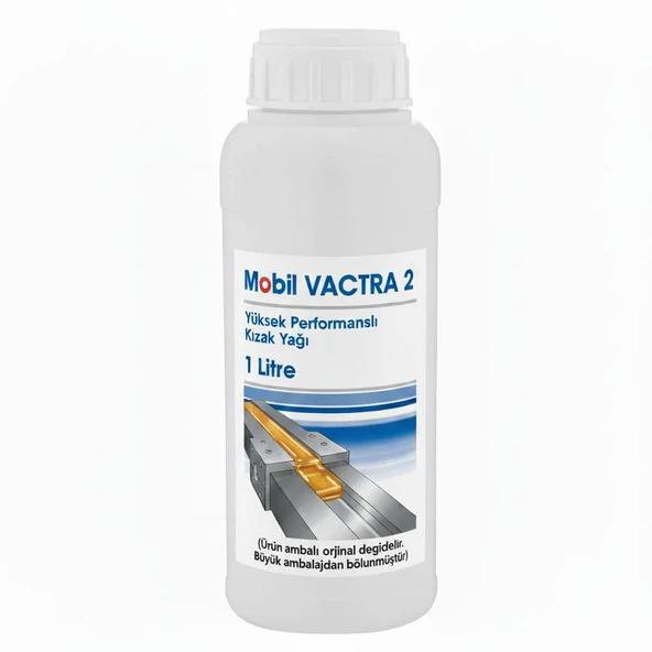 AÇIK-MOBİL VACTRA OIL NO.2 KIZAK YAĞI - 1 LİTRE ürün görseli 1